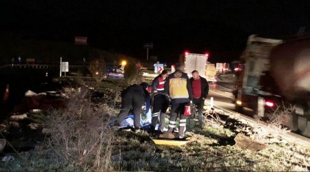 Burdur'da feci kaza: 2 ölü, 4 yaralı
