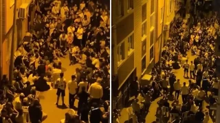 Bursa'da kadn cinayeti mahalleyi sokaa dkt