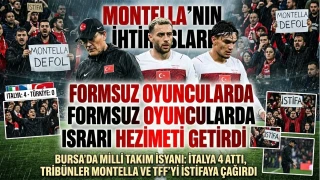 Bursa�da Milli Tak�m isyan�