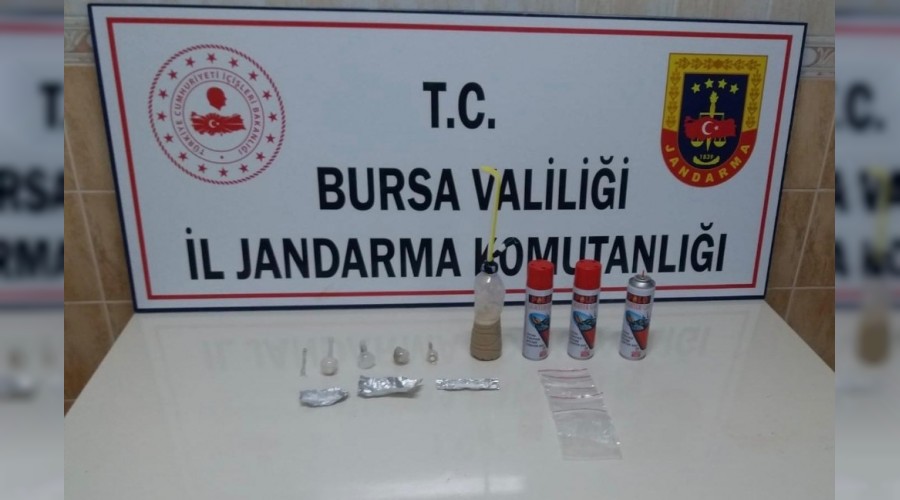 Bursa'da uyuturucu operasyonu: 4 gzalt