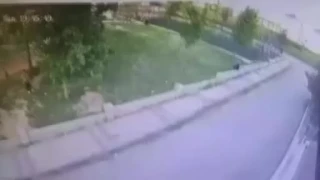 Büyükçekmece'deki dehşet anları kamerada