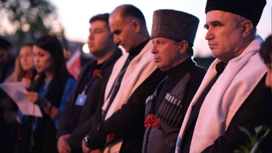 Çerkes sürgününde hayatını kaybedenler anıldı