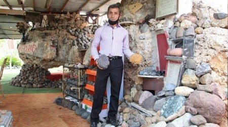Çiftçinin 'Taş' gibi sıra dışı koleksiyonu