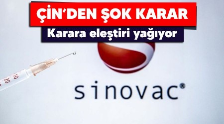 Çin'den şok karar