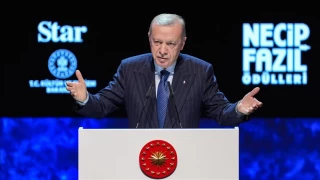 Cumhurbaşkanı Erdoğan, Necip Fazıl Ödülleri Töreni'nde konuştu