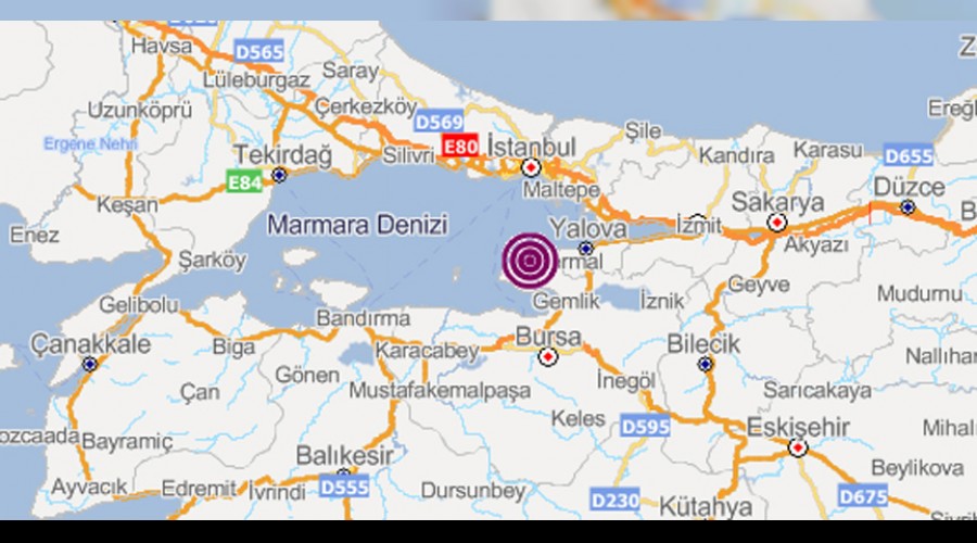 Deprem 'ben burdaym'  dedi !