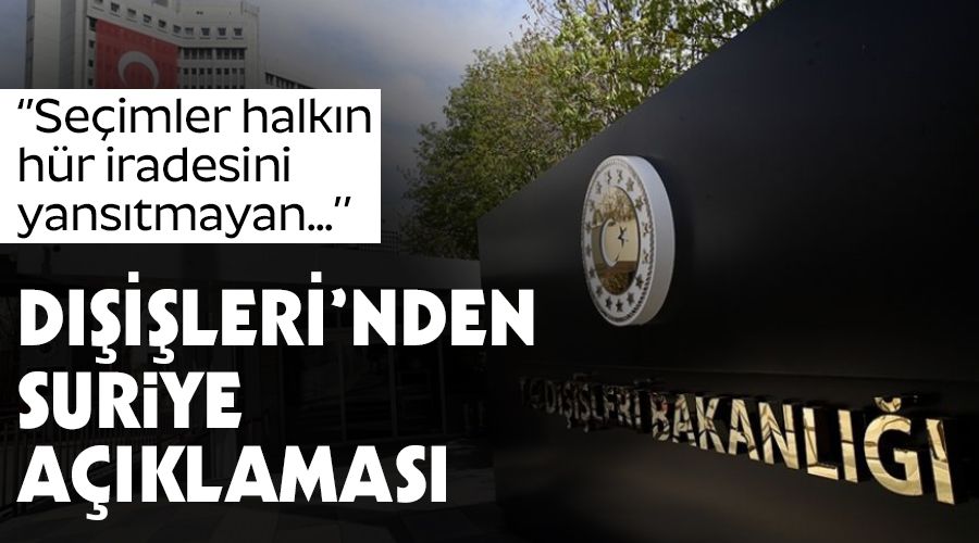 D��i�leri'nden Suriye a��klamas�