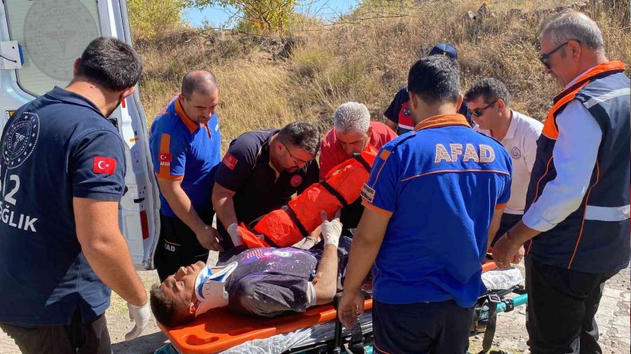 Doadaki bisiklet turu hastanede bitti