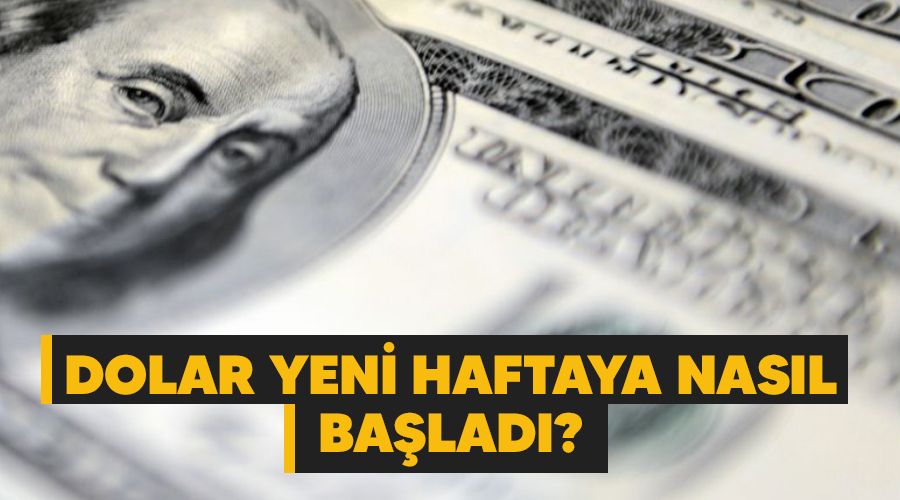 Dolar yeni haftaya nas�l ba�lad�