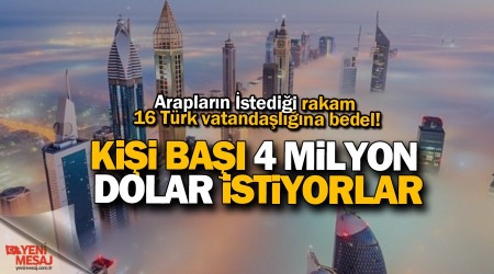 Dubai'de oturmak 4 Trk vatandalna bedel!
