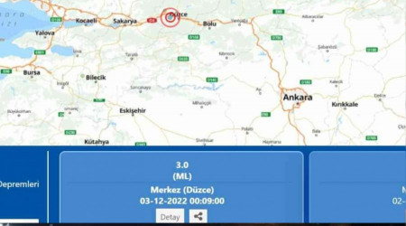 Düzce'de artçı sarsıntılar devam ediyor