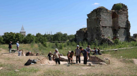 Edirne Saray'nda kaz almalar