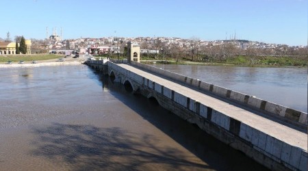 Edirne'de taşkın riski sona erdi
