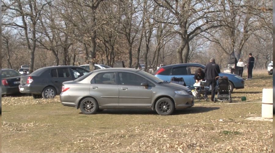 Edirne'de vatanda�lar piknik alanlar�na ko�tu
