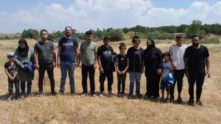 Edirne'den Avrupa'ya geçmek isteyen 26 kaçak göçmen yakalandı