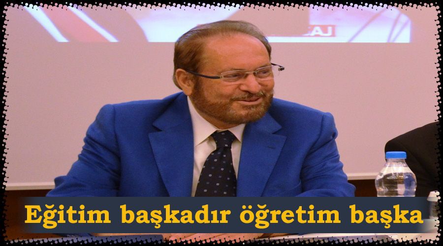 Eğitim başkadır öğretim başka