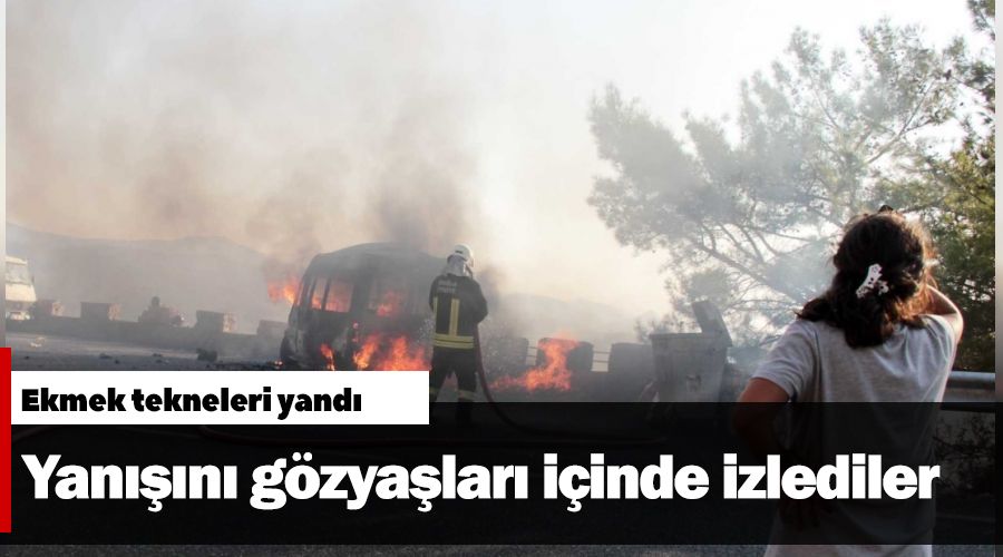 Ekmek teknelerinin yanışını gözyaşları içinde izlediler