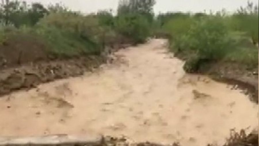 Elazığ'da dereler taştı, tarım arazileri zarar gördü