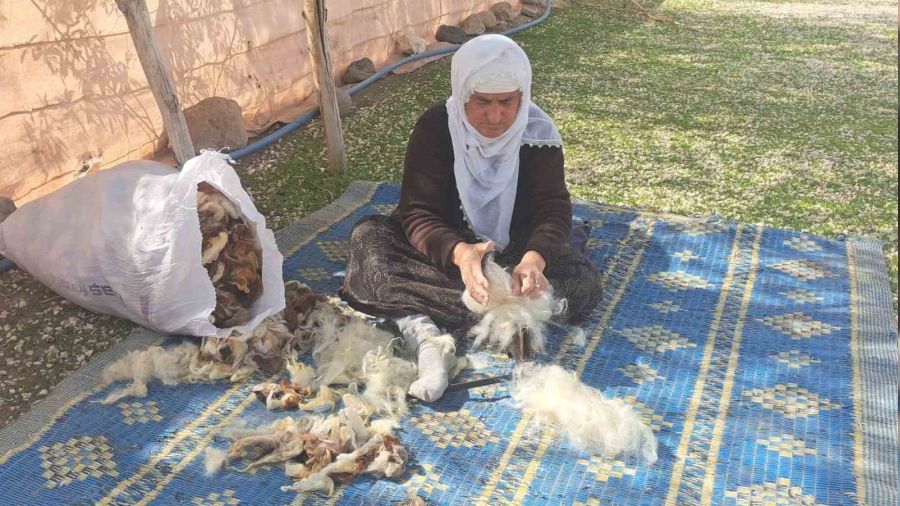 Emektar annenin �al��ma azmi