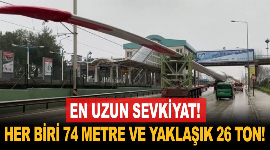 En uzun sevkiyat