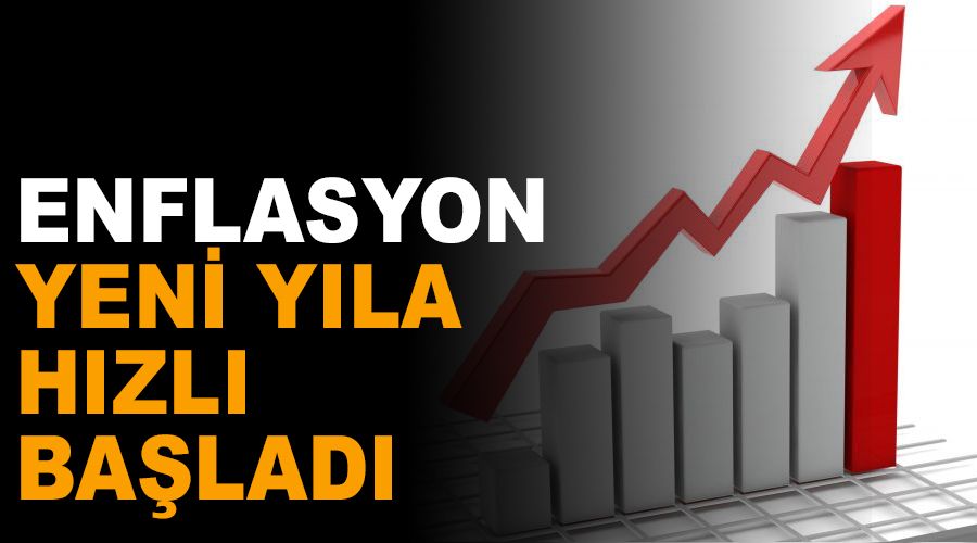 Enflasyon yeni y�la h�zl� ba�lad�!