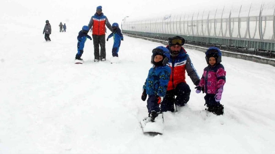 Erciyes'te sezon heyecanı