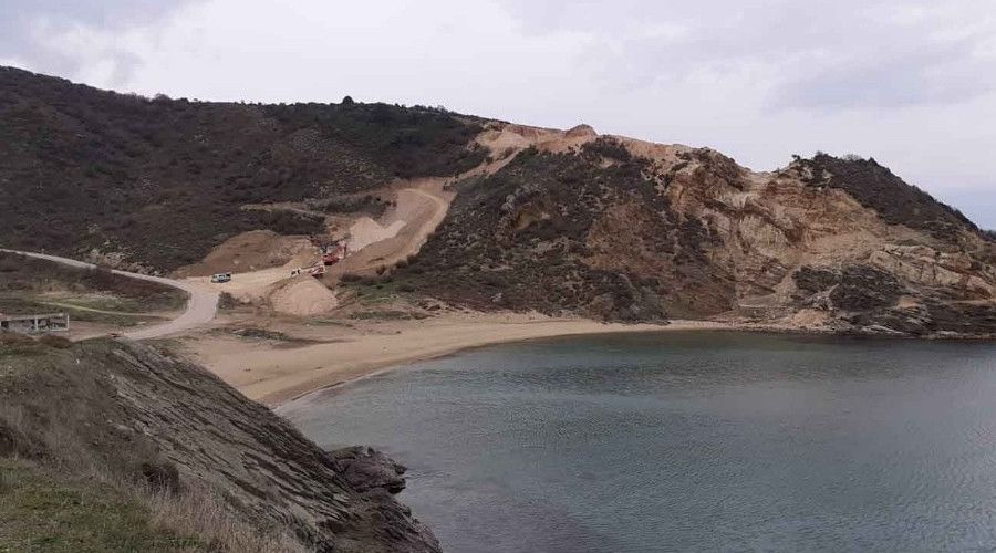 Erdek ahinburgaz'da sahil katliam