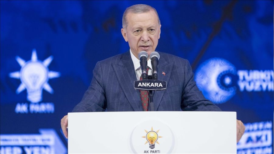 Yeniden AKP Genel Başkanı seçilen Erdoğan'dan ilk mesaj: Çok büyük bir zaferin bizleri beklediğine inanıyorum