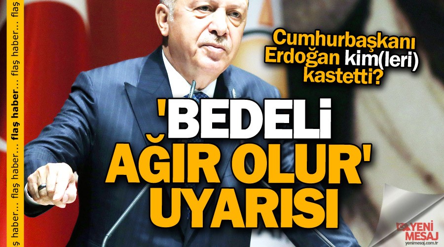 Erdo�an'dan g�zda��! Birileri parti kuruyormu�...