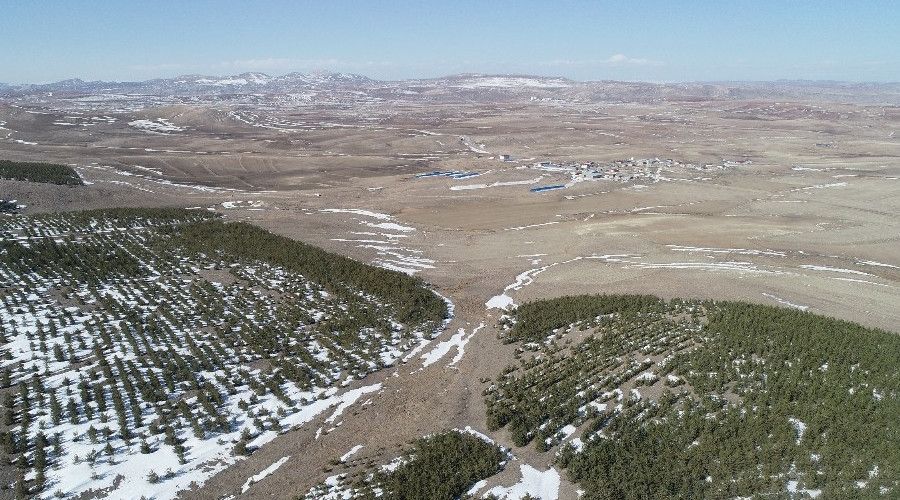 Erozyonu önlemek için yapılmıştı, bugün ortaya bu manzara çıktı