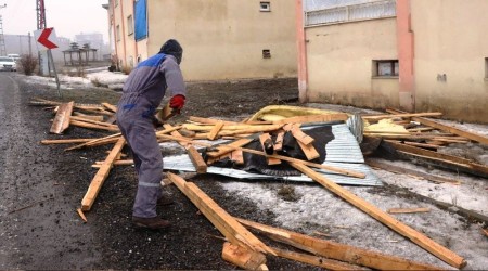 Erzurum'da frtna atlar uurdu