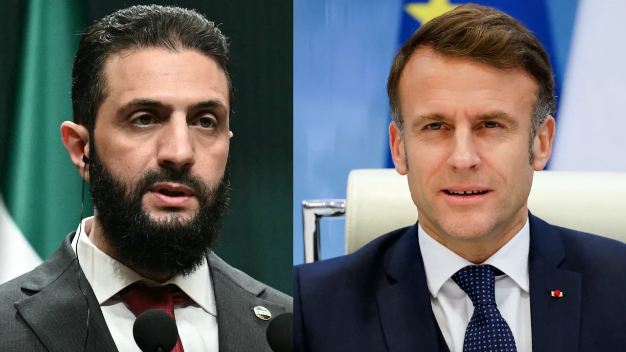 Eş-Şara ile Macron yarın Paris'te bir araya gelecek