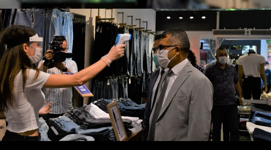 Esnaftan gurbet�ilere maske sitemi