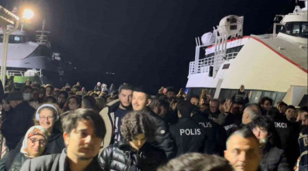 Feribotu kaçırdı,bomba ihbarı yaptı ortalığı ayağa kaldırdı