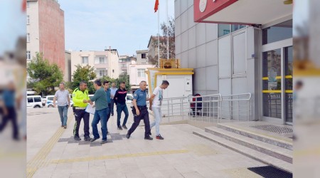 Fındık hırsızları yakalandı