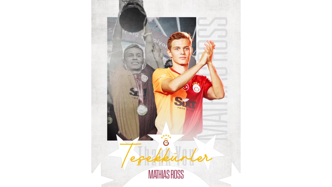 Galatasaray, defans oyuncusu Mathias Ross ile yollar�n� ay�rd���n� a��klad�.