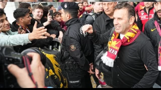 Galatasaray sevgi gösterileriyle karşılandı