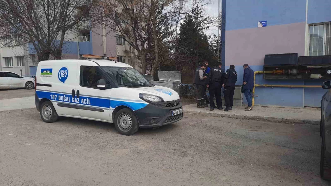 Gaz ka�a�� pani�e neden oldu