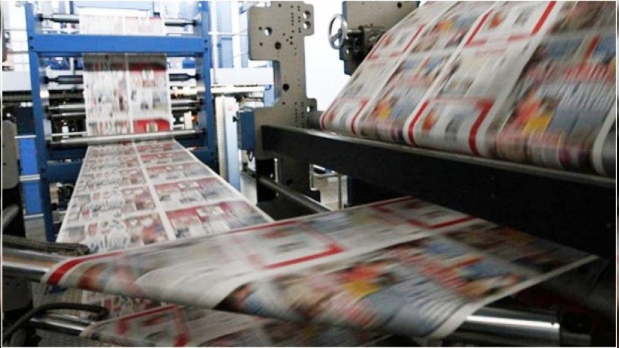 Gazete ve dergilerin tirajları çakıldı