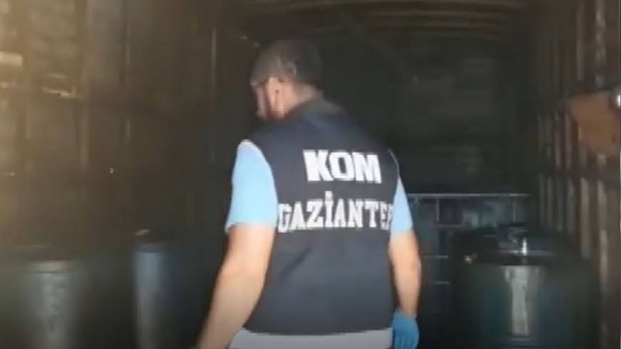 Gaziantep'te bin 500 litre kaçak akaryakıt ele geçirildi