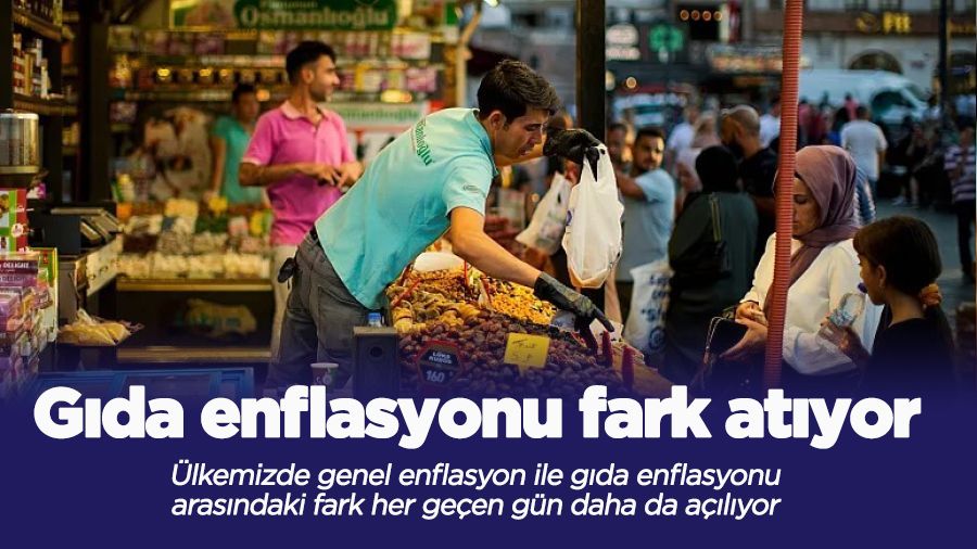 Gıda enflasyonu fark atıyor