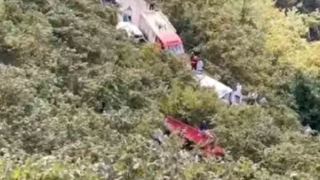 Giresun'da kamyonet fındık bahçesine yuvarlandı: 4 ölü, 1 yaralı