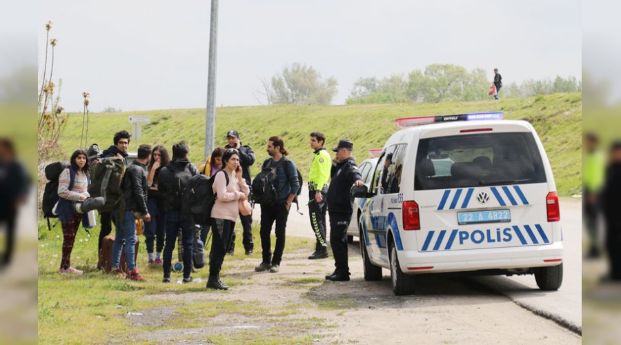 G��menler Edirne'ye ak�n etti 