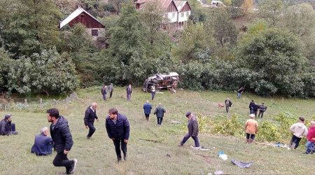 Gümüşhane'de trafik kazası: 3 ölü