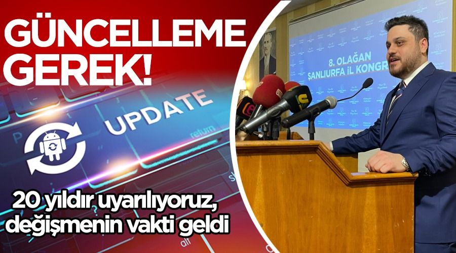 Güncelleme gerek !