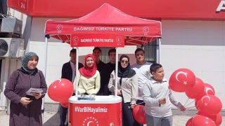 Hatay�da 23 Nisan r�zgar�: BTP Gen�lik ve Kad�n Kollar� sahada