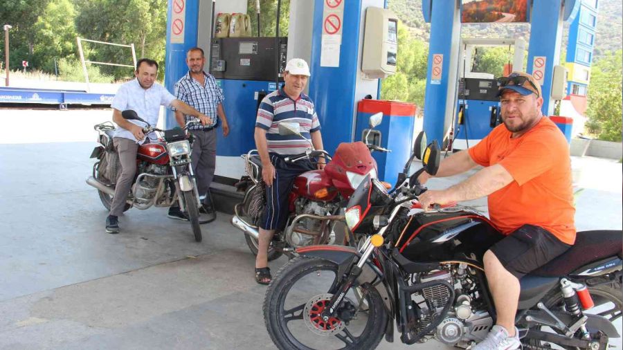Havalar ısındı, yakıt zamlandı motosikletler kıymete bindi