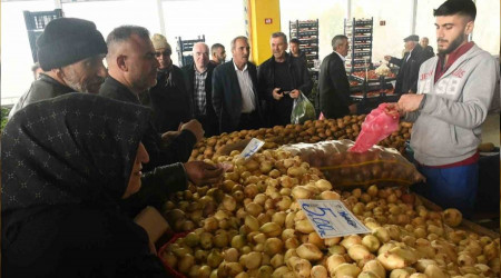 Haymana'da kuru soğan 5 lira oldu