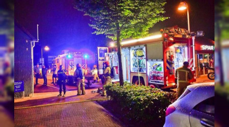 Hollanda'da cami kundaklandı
