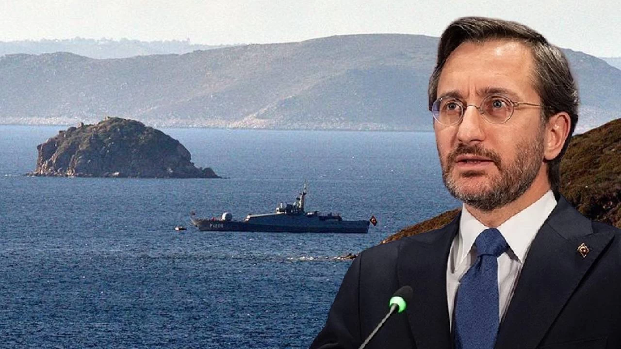 letiim Bakan Altun'dan Yunan televizyonunun Kardak haberine yalanlama